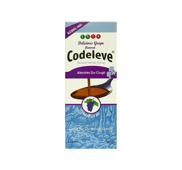 Codeleve Syrup Grape Flavour 120 ml