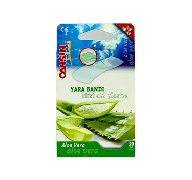 Cansin Plast Aloe Vera First Aid Plaster 20 Pcs