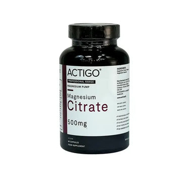 Actigo Magnesium Citrate 500 mg 60 Caps