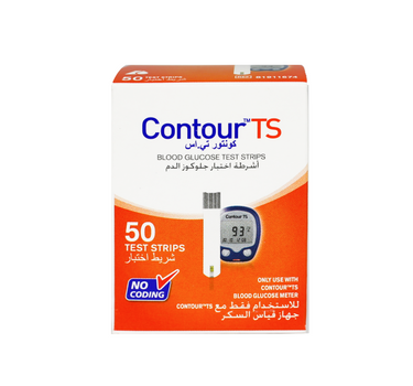 Bayer Contour TS Strips 50'S