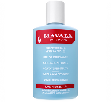 Mavala Nail Polish Remover Blue 100 mL