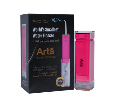 Arta Mini Water Flosser For Ages +16 - Fuchsia