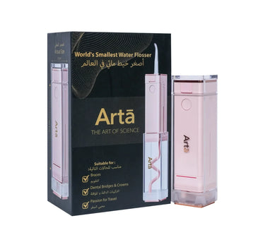 Arta Mini Water Flosser For Adults - Pink