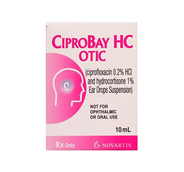 Cipro Bay HC Ear Drops 10 ml