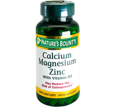 Natures Bounty Cal/Mag/Zinc Tabs 100'S 204290
