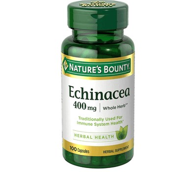 Natures Bounty Echinacea 400 mg Caps 100'S