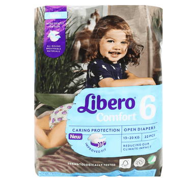 Libero Comfort 6 Junior 13-20 Kg 22'S