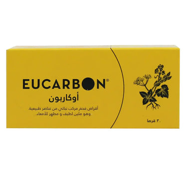 Eucarbon Tabs 30'S mild laxative