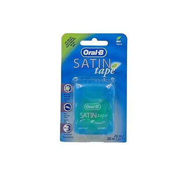Oral B Satin Tape Waxed Floss Mint 25 m 81318001