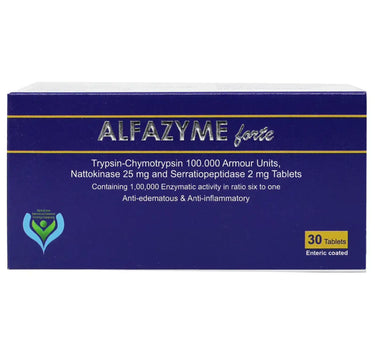 Alfazyme Forte Tabs 30'S for oedema