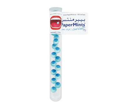 Paper Mints Cool Caps For Fresh Breath Tubes 18'S