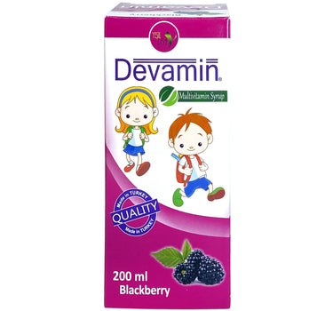 Devamin Syrup 200 mL multivitamins for kids