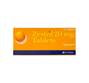 Zestril 20 mg 28 Tabs