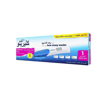 كلير بلو اختبار حمل ديجيتال مع مؤشر أسابيع 1 اختبار