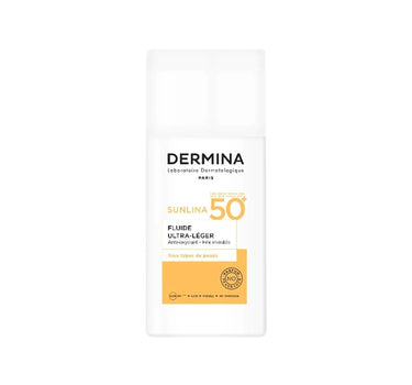 Dermina Sunlina SPF 50+ Ultra Light Fluid 50 ml