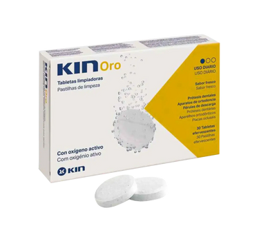 Kin Oro Denture Cleaning Tablets 30 Pcs