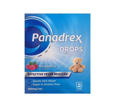 Panadrex Drops 100mg\ml Rasberry Flavour 30 ml