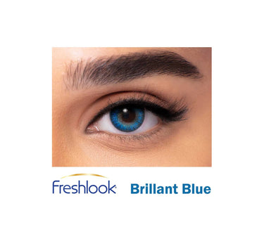 Freshlook Monthly Colorblend Lenses - Brilliant Blue 1 Pair