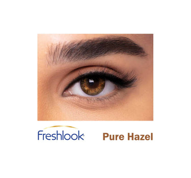 Freshlook One Day Colored Lenses - Pure Hazel 5 Pairs