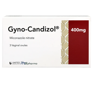 Gyno Candizol 400 mg Ovules 3'S