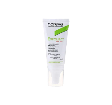 Noreva Exfoliac SPF 50+ Mattifying Suncare Fluid 40 ml