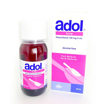 Adol 120 mg Syrup 60 ml For Children
