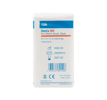 Stelix Non Sterile 8Plys 5X5 cm 100 Pcs