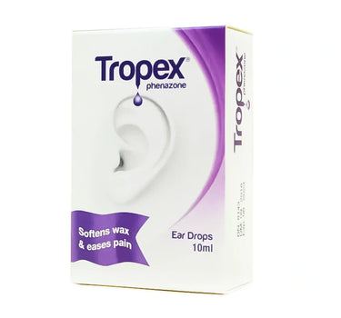 Tropex Ear Drops to soften and dissolve earwax