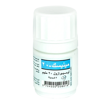 Minisec 20 mg 7 Caps For Heartburn