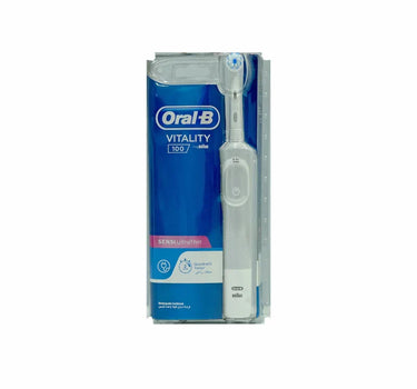 Oral B Vitality 100 Sensi Ultra Thin White Rechargeable Toothbrush D1004131