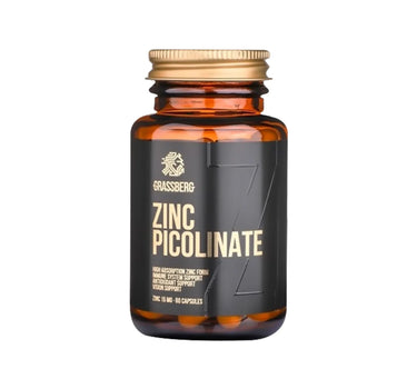 Grassberg Zinc Picolinate 15 mg 60 Caps