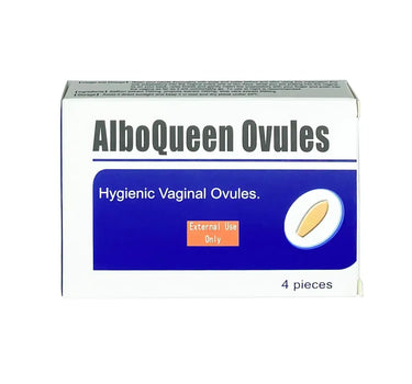 Albo Queen Vaginal Ovules 4'S for vaginal inflammations