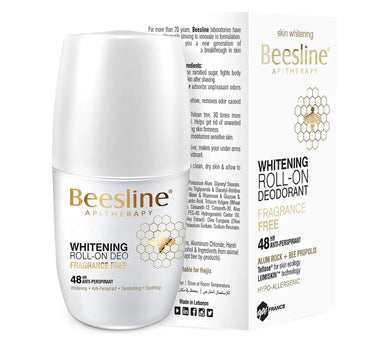 Beesline Whitening Deo Roll Fragrance Free 50Ml