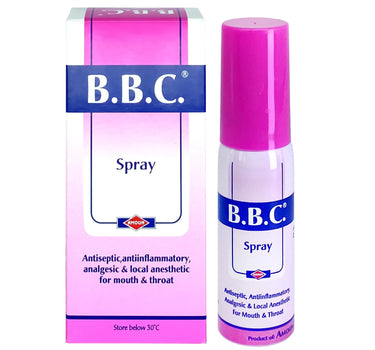 BBC Spray 25 mL local anesthetic