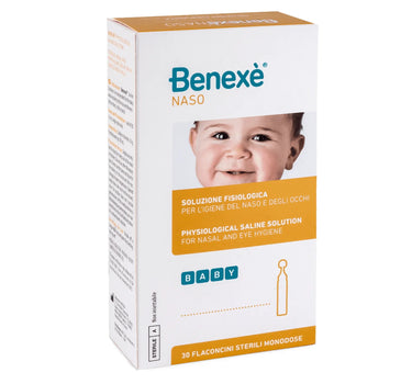 Benexe Saline Solution Monodose 30 Vials for nasal dryness