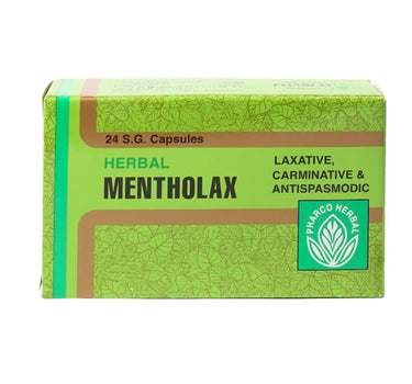 Mentholax Caps 24'S Herbal laxative