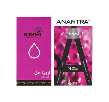 package Anantra Female + Benostan Arousa 10 Sachets
