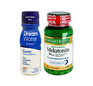 package Nature Bounty Melatonin + Dream Water