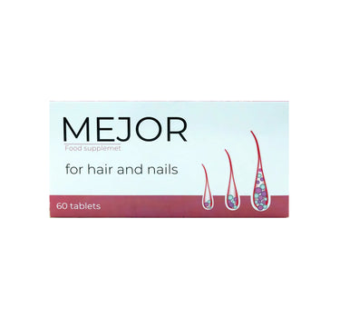 Mejor For Hair and Nails 60 Tabs