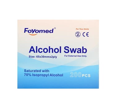 Foyomed Alcohol Swab 200 Pcs - Vantevis