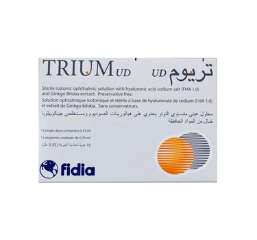 Trium UD Ophthalmic Solution 15 Ampoules
