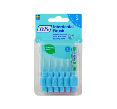 Tepe Blue Interdental Brush 0.6 mm 6 Pcs 18162/2