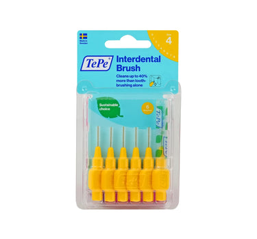 Tepe Yellow Interdental Brush 0.7 mm 6 Pcs 18164/2