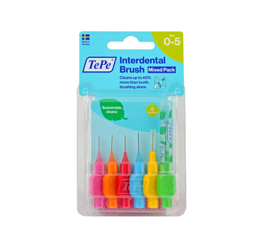 Tepe Interdental Brush Mixed Size 6 Pcs 18174/2