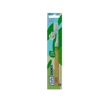 Tepe Choice Soft Toothbrush with 3 Brush Heads