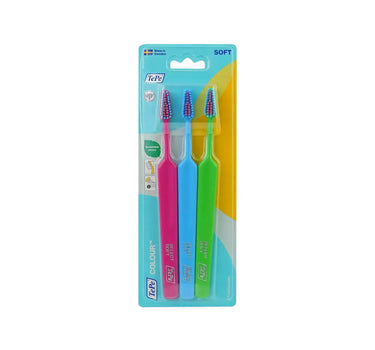 Tepe Colour Soft Toothbrush 3 Pcs