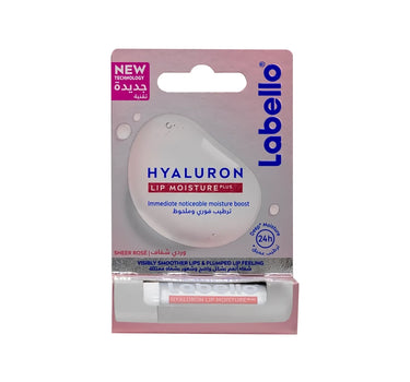 Labello Hyaluron Sheer Rose Lip Balm 5.2g