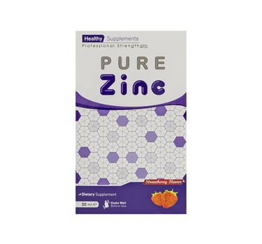 Pure Zinc Drops with Strawberry Flavour 50 ml