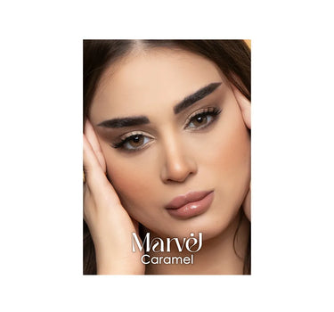 Marvel Soft Contact Lenses Caramel