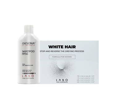 Crescina Woman Grey Hair Treatment Set